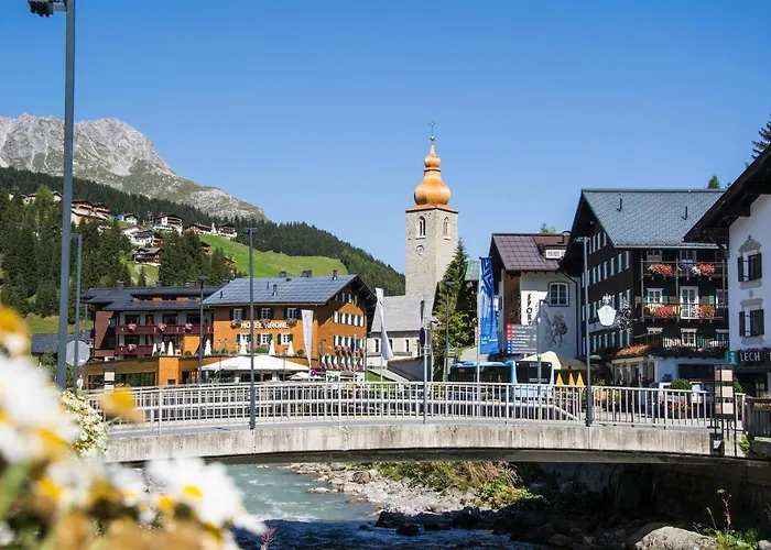 Die Krone Von Lech - Romantikhotel - Luxushotel In Bester Lage fotoğrafı